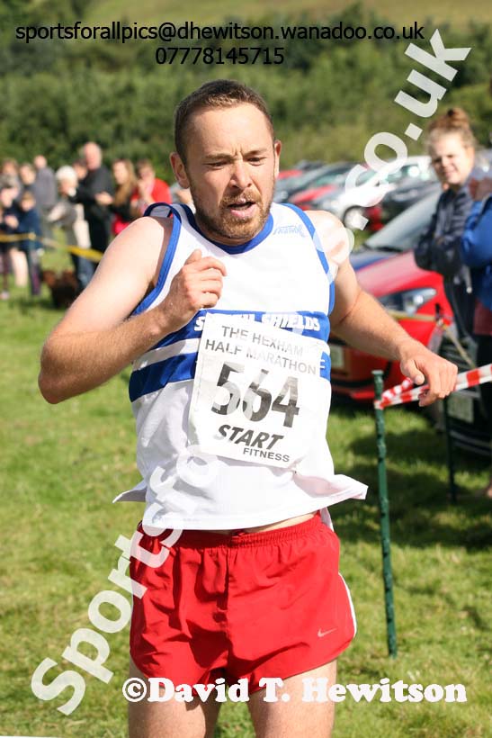 Hexham Half Marathon, Northumberland. Photo: David T. Hewitson/Sports for All Pics